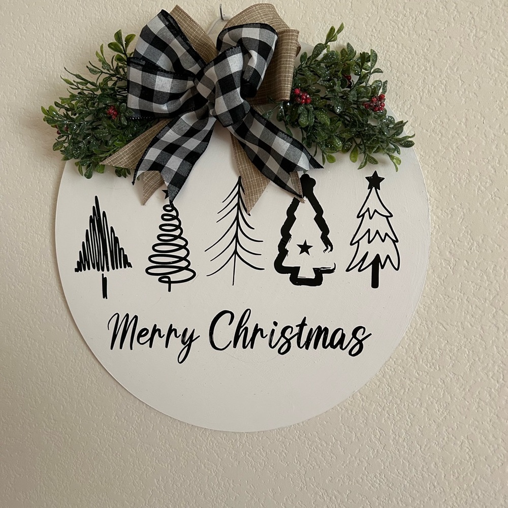 Christmas Door hanger - Picture 3 of 5